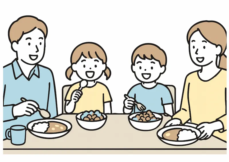 家族との食事